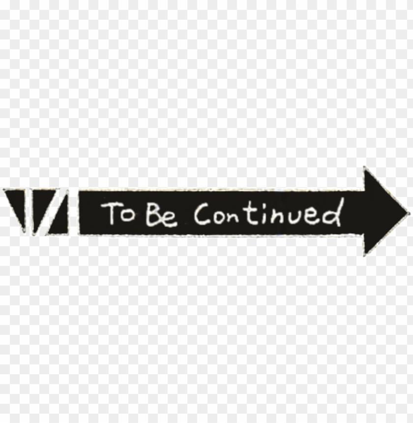 free PNG to be continued arrow transparent jojo's bizarre adventure - number PNG image with transparent background PNG images transparent