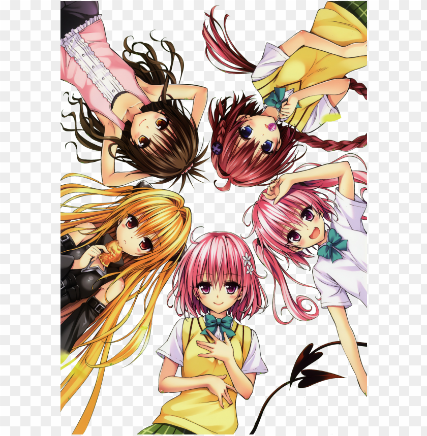 to love ru darkness, anime comics, character design, - love ru hot manga  anime art 32x24 print poster PNG image with transparent background | TOPpng