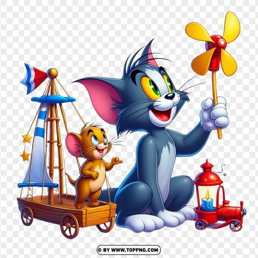 Tom and Jerry, Disney character, Cartoon,isolated, Illustration, Fictional Character , Fantasy