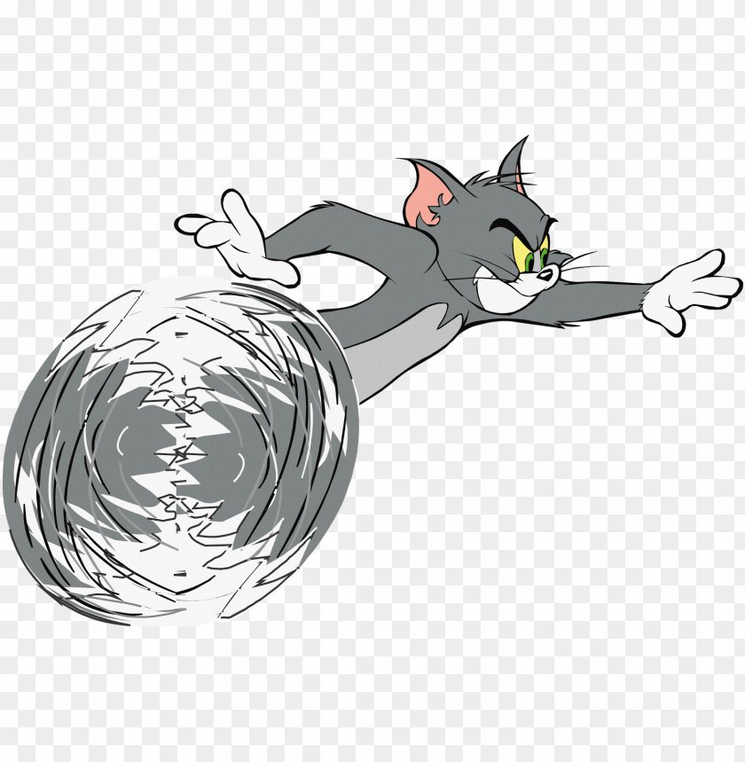 Tom And Jerry - Tom The Cat Runni PNG Transparent With Clear Background ID 197304