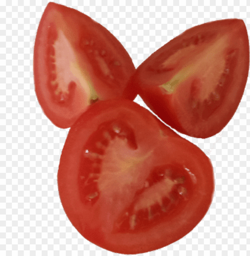 tomato wedges PNG transparent with Clear Background ID 79600
