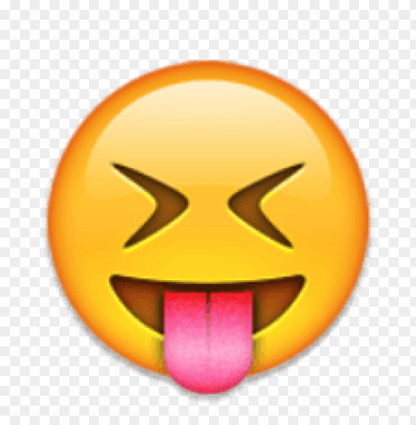 Download tongue out emoji png p png images background@toppng.com