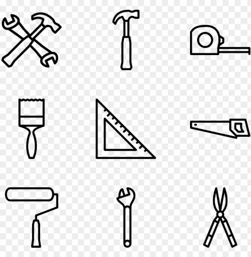 Drawing Tools PNG Transparent Images Free Download