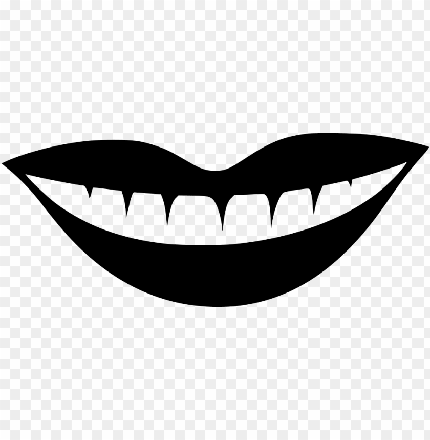 smile emoji, cartoon smile, creepy smile, smile face, evil smile, tooth icon
