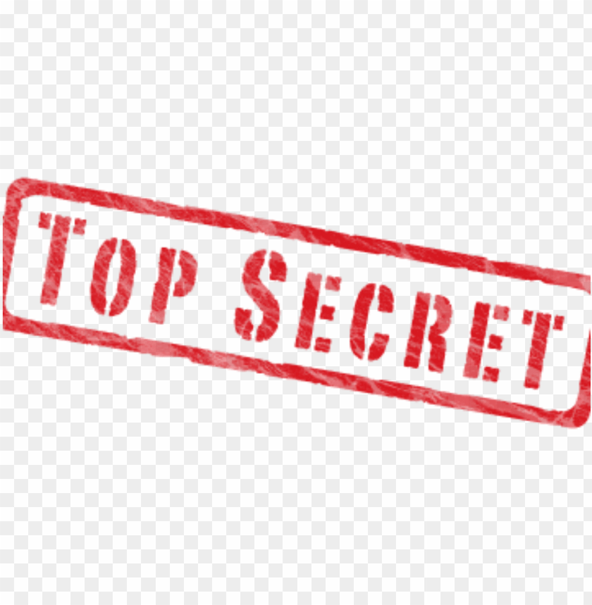 Top Secret Stamp - Top Secret Classified Stam PNG Transparent Background