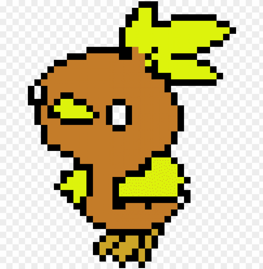 torchic pixel art pokemon poussifeu PNG transparent with Clear Background ID 219174