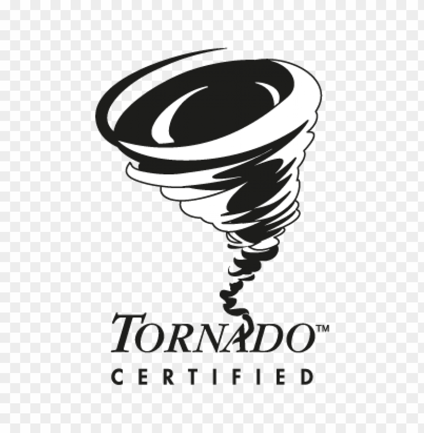  tornado certified vector logo free download - 463381