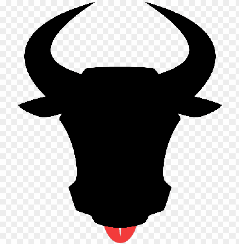 bull, head, symbol, steel, background, nail, decoration