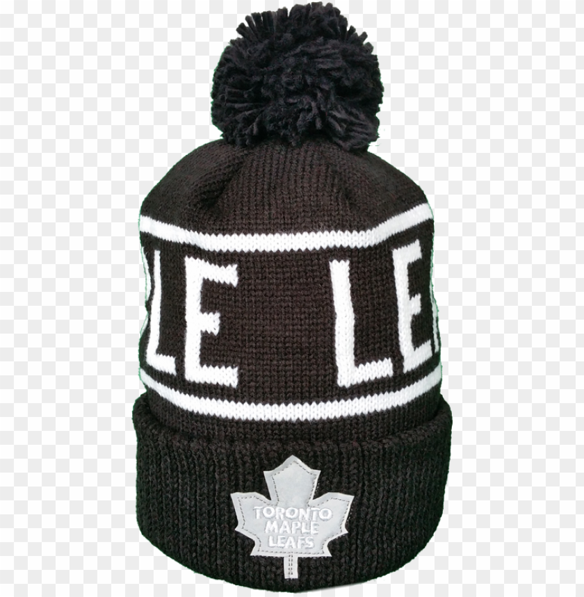 toronto maple leafs mitchell ness black and white knit ca PNG transparent with Clear Background ID 426820