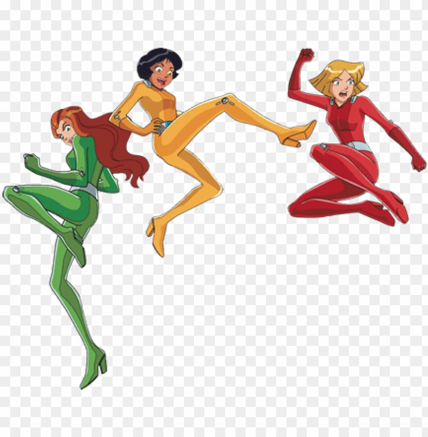totally spies totally spies spy party marvel heroines totally spies concept art PNG transparent with Clear Background ID 218748