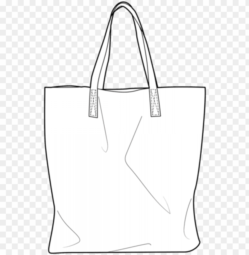 tote bag - tote bag line drawi PNG image with transparent background