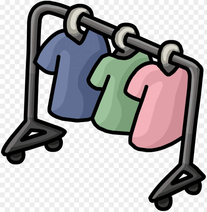 free PNG town clothing rack - clothes rack clipart PNG image with transparent background PNG images transparent