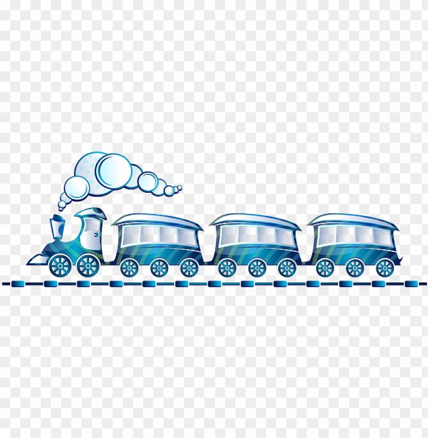 toy train blue locomotive rail railway smoke long blue train cartoo PNG transparent with Clear Background ID 199523