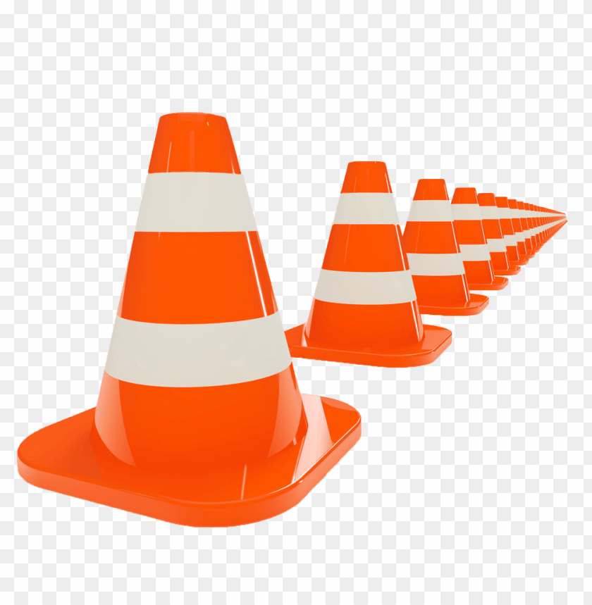 tools and parts, traffic cones, traffic cone line illustration, 