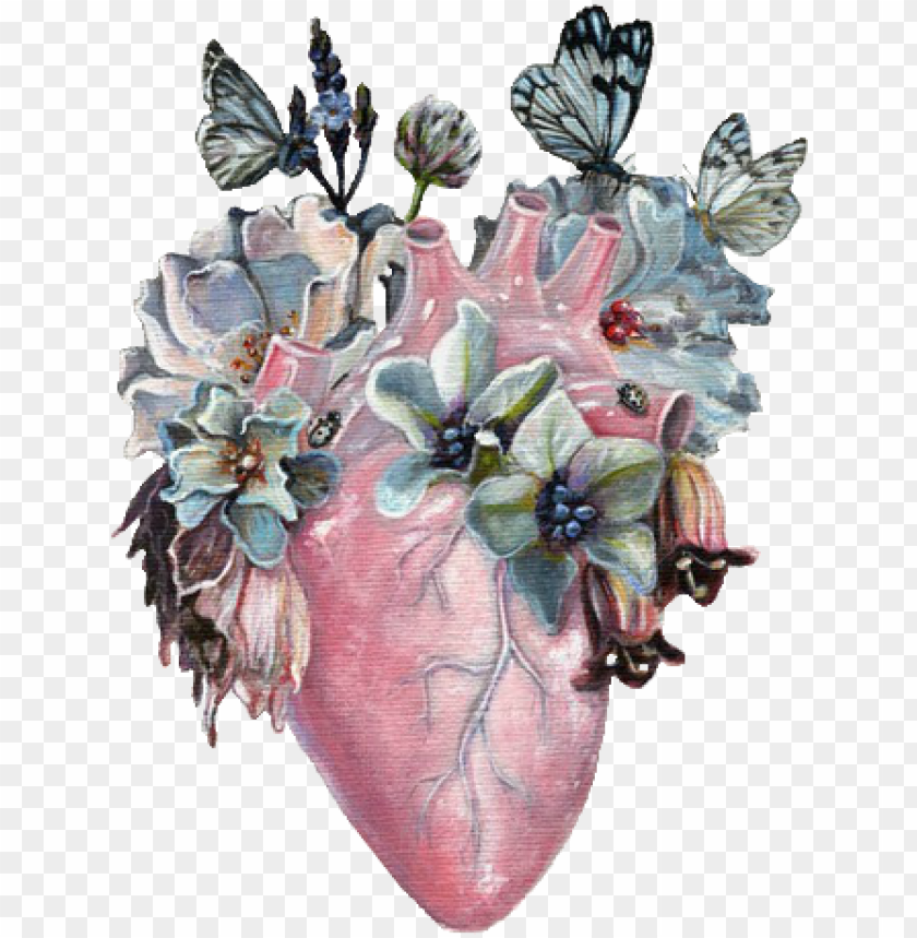 transparency metamorphosis art realistic heart tattoo heart metamorphosis PNG transparent with Clear Background ID 239711