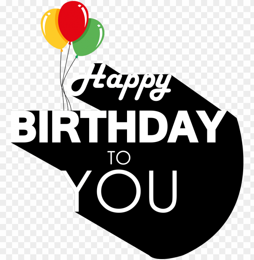 transparent background happy bday PNG transparent with Clear Background ID 90922