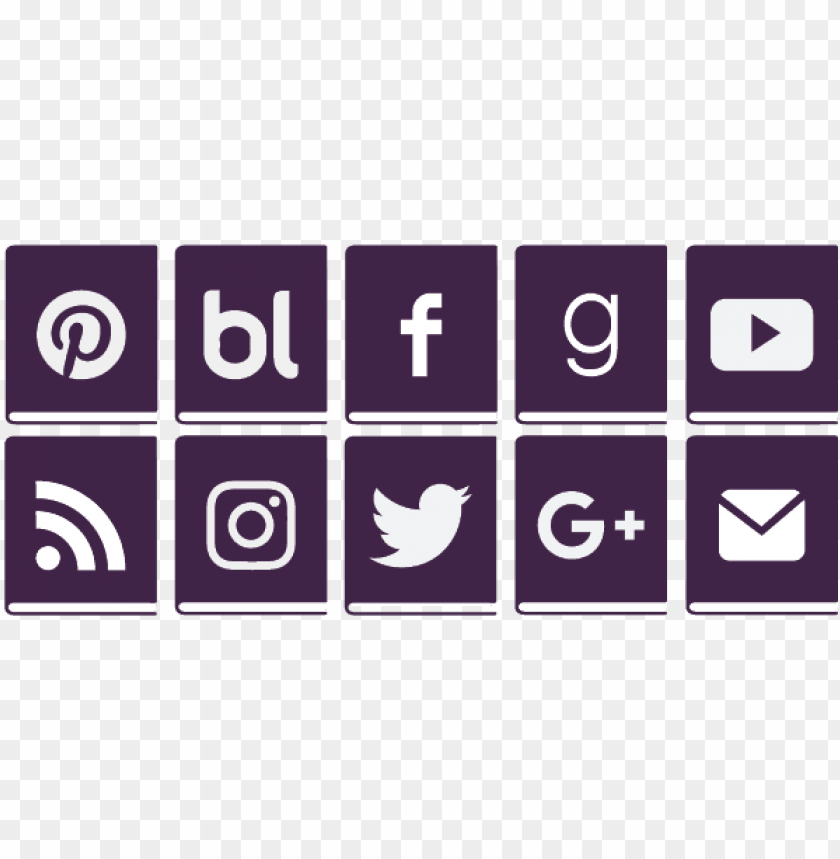 Transparent Background Social Media Icons Free PNG Image With Transparent Background