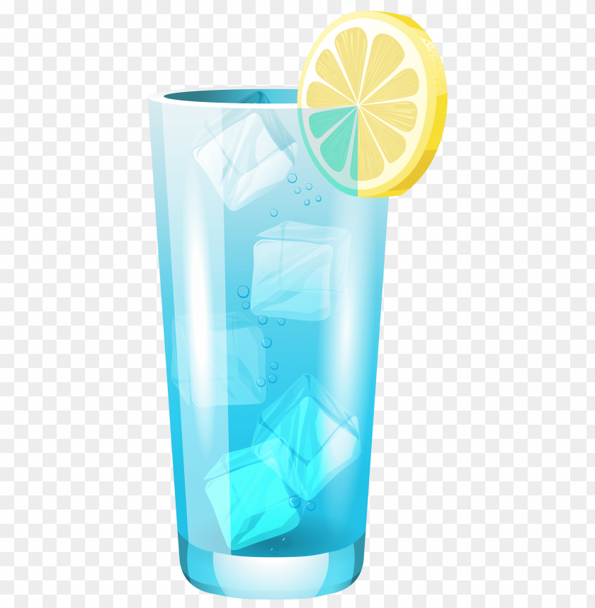 transparent blue cocktail clipart png photo - 33417