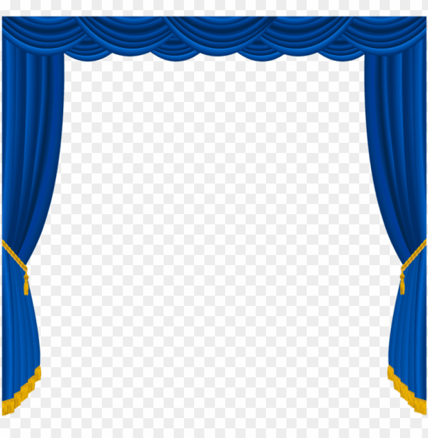 transparent blue curtains decor