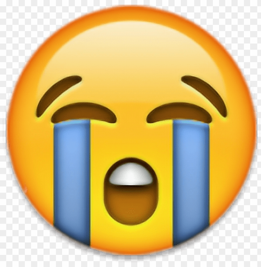 transparent cry emojis emoticono emoticonos triste sad face emoji PNG transparent with Clear Background ID 170780