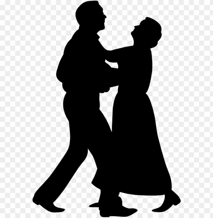 free PNG transparent dancer vector - elderly couple dancing silhouette PNG image with transparent background PNG images transparent