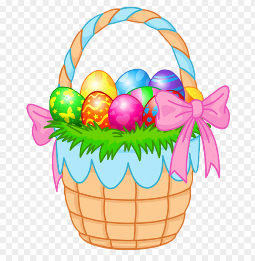 transparent easter basketpicture png images background -  image ID is 47760