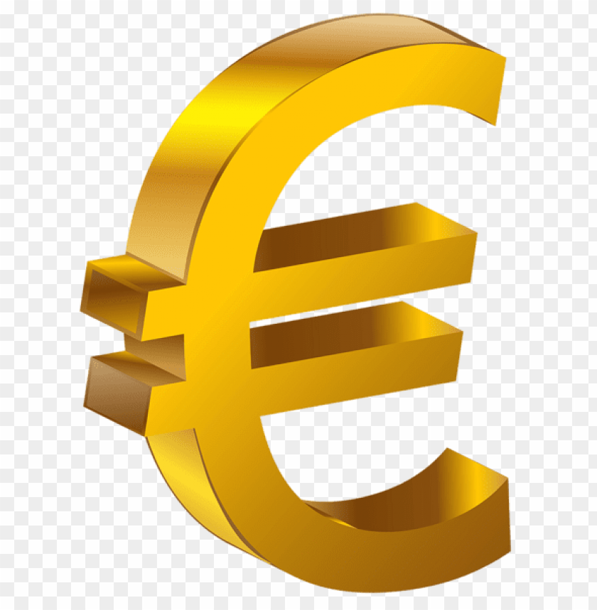 free PNG Download transparent gold euro clipart png photo   PNG images transparent
