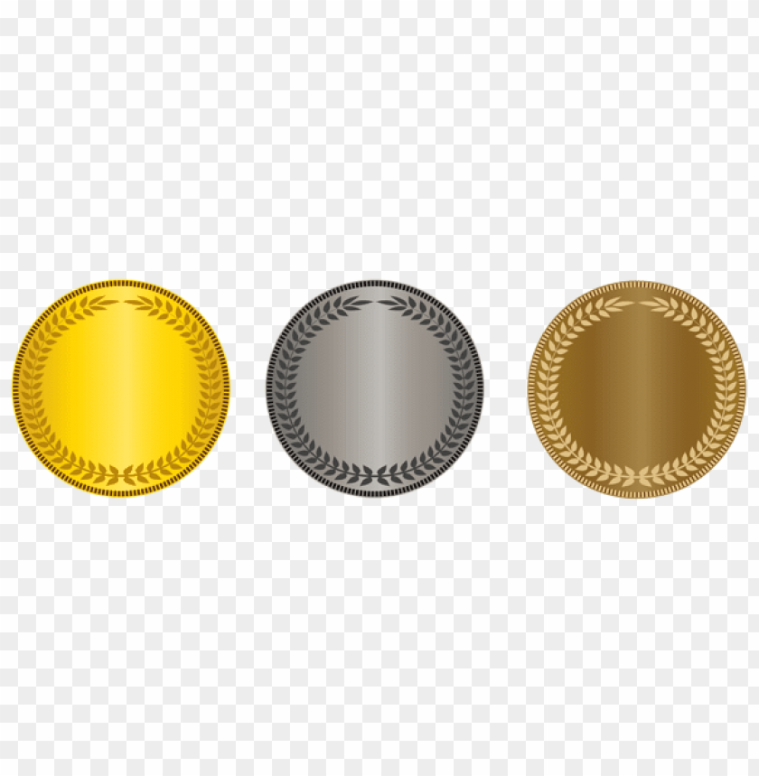 Download Transparent Gold Silver Bronze Medals Clipart Png Photo Toppng