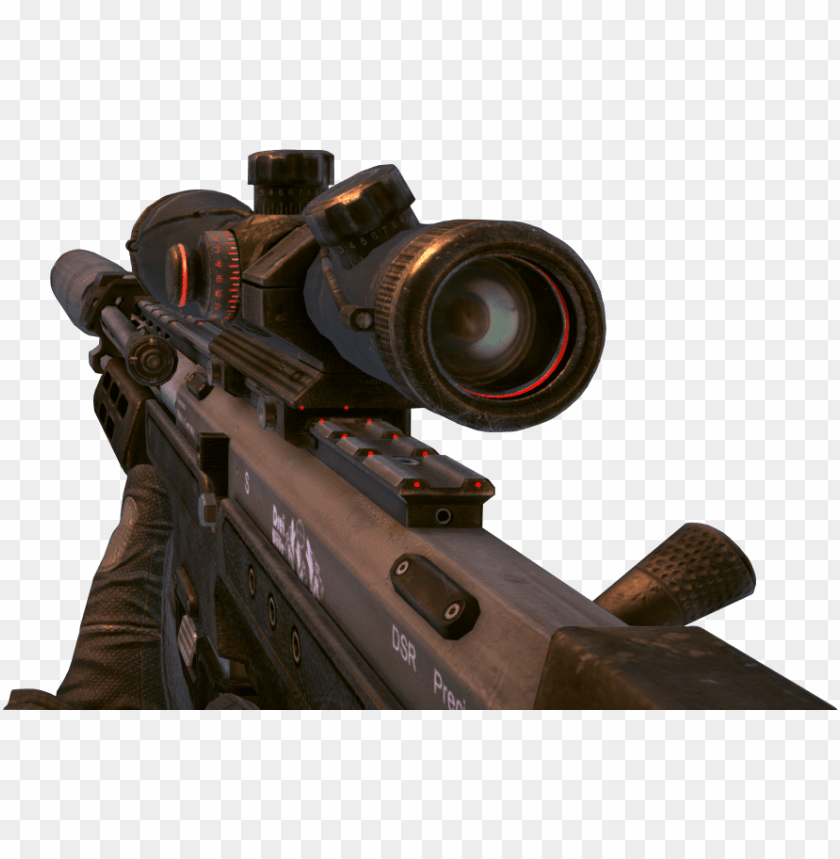 transparent gun bo2 dsr 50 PNG transparent with Clear Background ID 203294