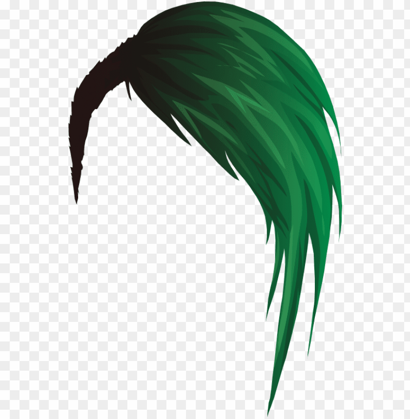 transparent hair green green hair PNG transparent with Clear Background ID 231406