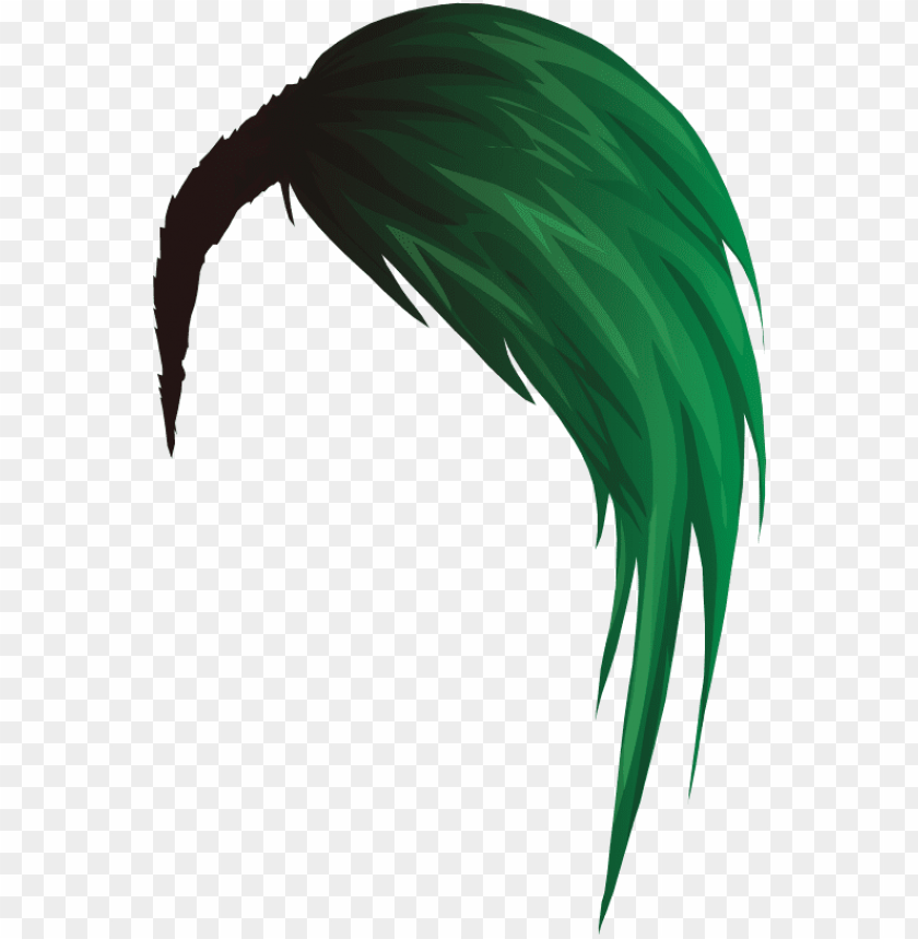 Transparent Hair Green Green Hair Png Image With Transparent Background Toppng - free pastel green anime hair roblox