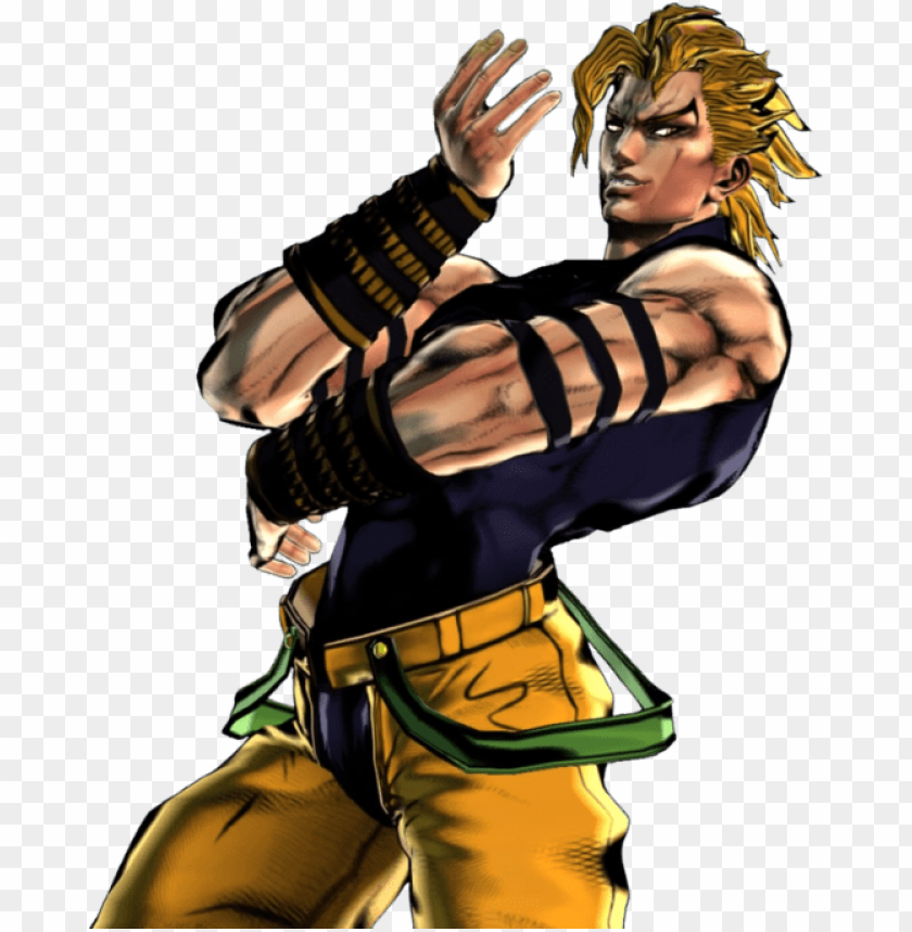 Download Dio Brando - Menacing Pose in High Definition Wallpaper