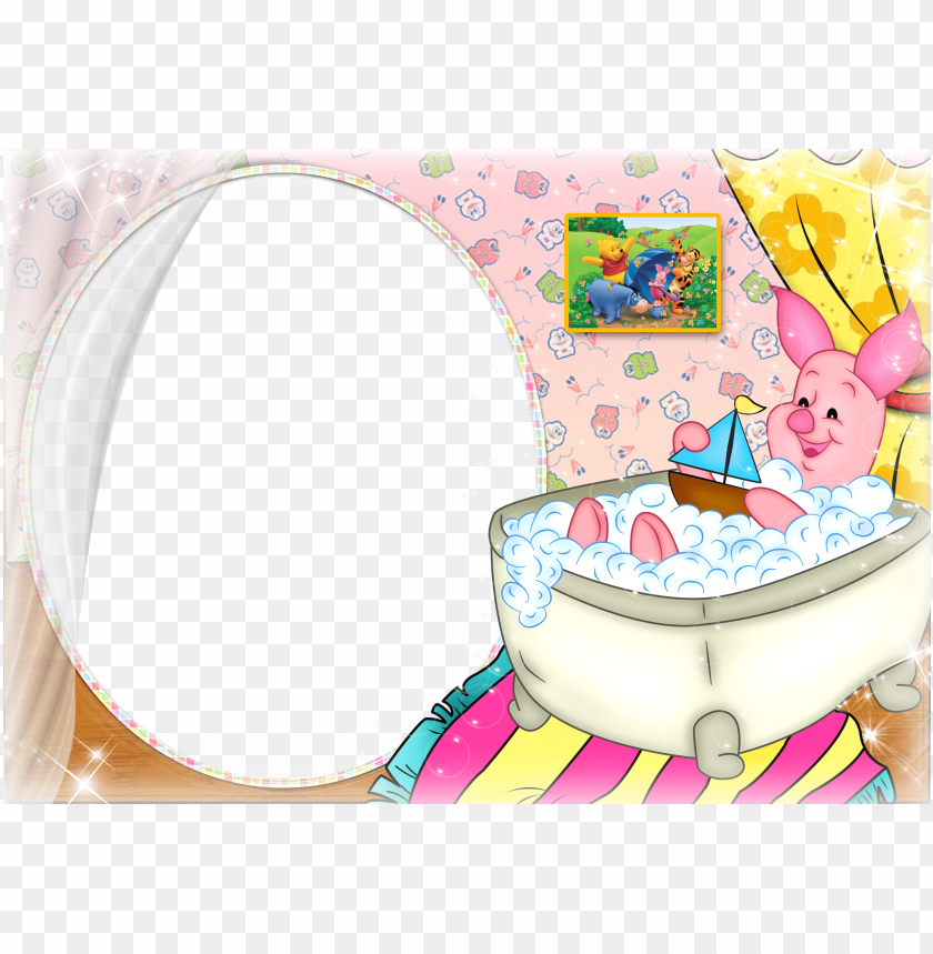 Transparent Kids Png Frame With Piglet Winnie The Pooh Background Best Stock Photos