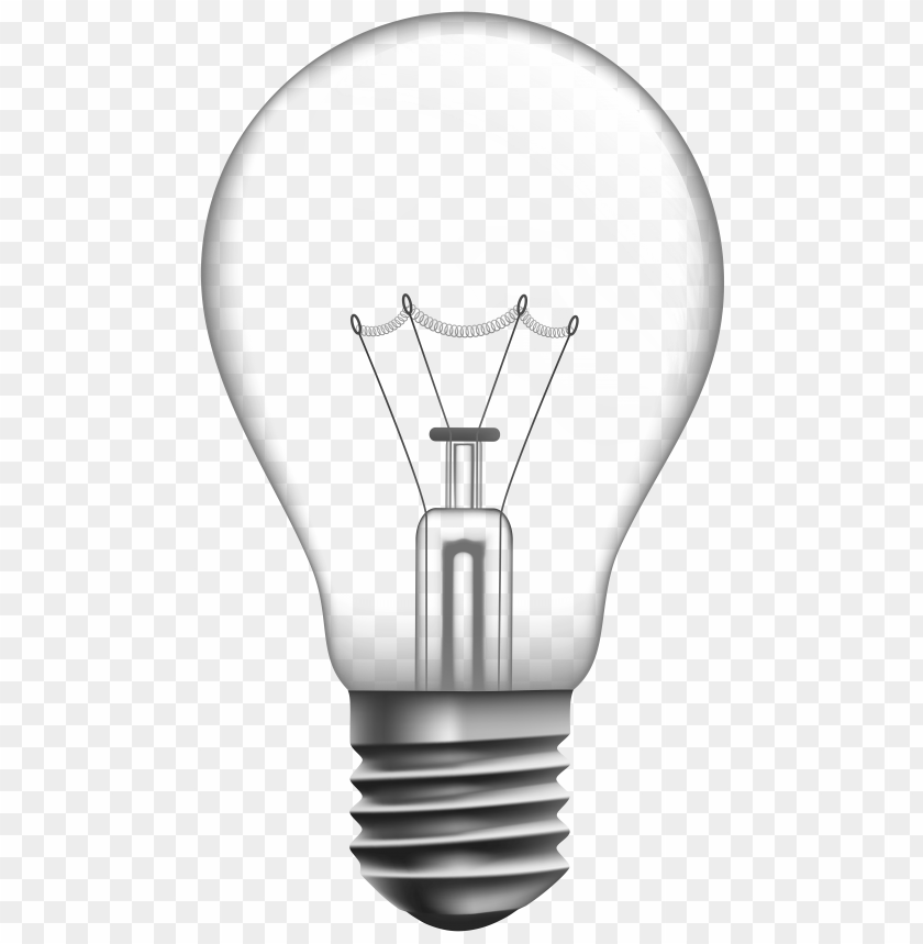 bulb, light, transparent