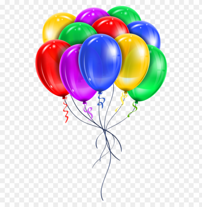 Download Transparent Multi Color Balloons Png Images Background
