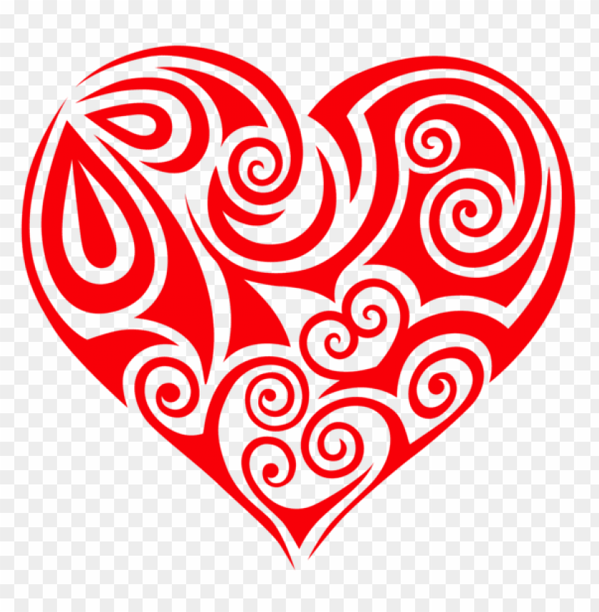 Transparent Ornament Heart Png - Free PNG Images - 39952