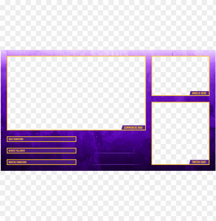 free PNG transparent overlay - twitch overlay transparent PNG image with transparent background PNG images transparent