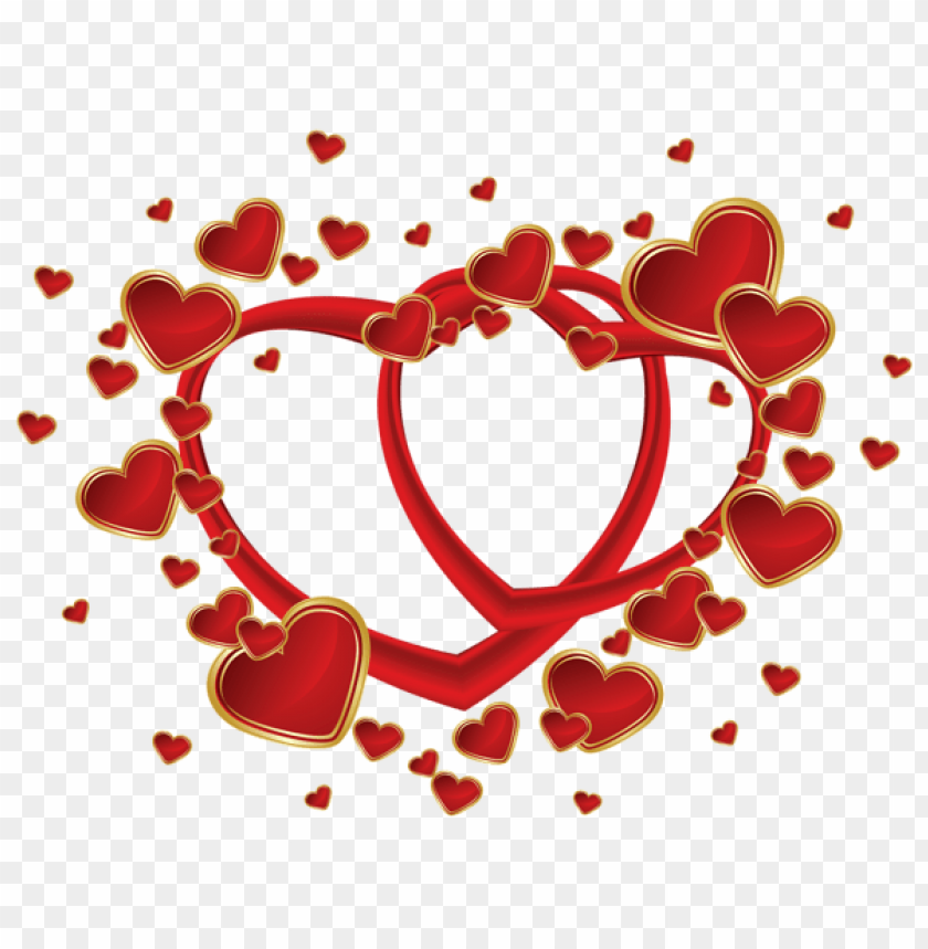 transparent red hearts png - Free PNG Images@toppng.com