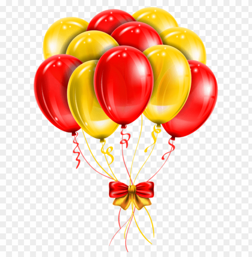 download transparent red yellow balloons png images background toppng download transparent red yellow