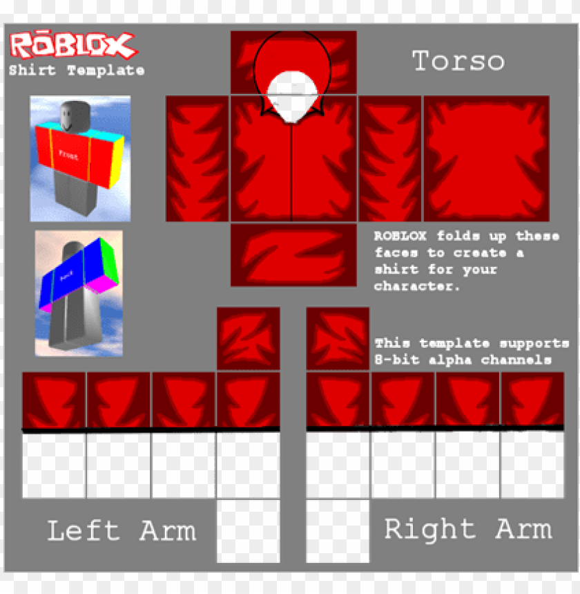 9 Roblox Muscle T Shirt Template Png For Free Download PNG