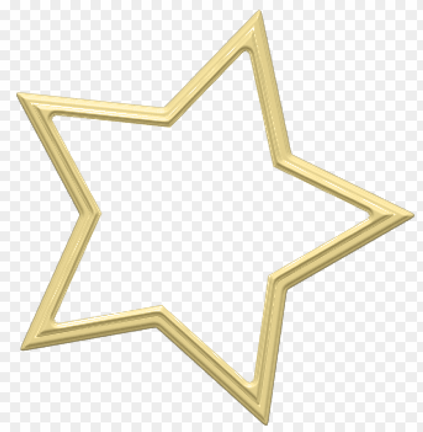 transparent star decoration