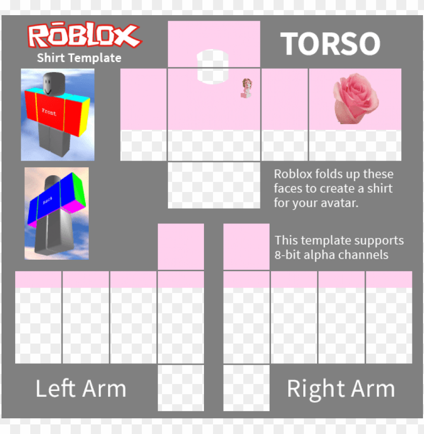 Roblox Shirt Template Png Jpg Freeuse Library, Transparent Png