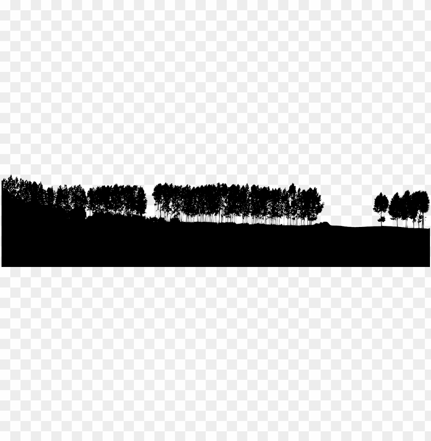 transparent tree line silhouette PNG transparent with Clear Background ID 201878
