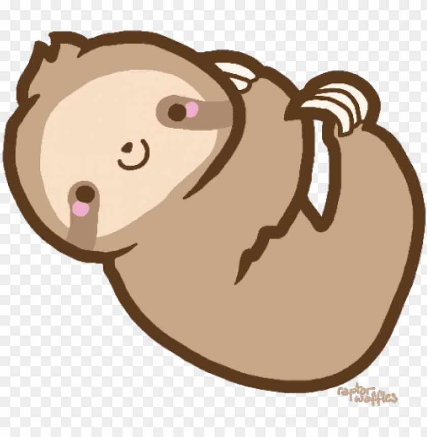 transparent tumblr sloth - sloth clipart cute PNG image with transparent  background | TOPpng