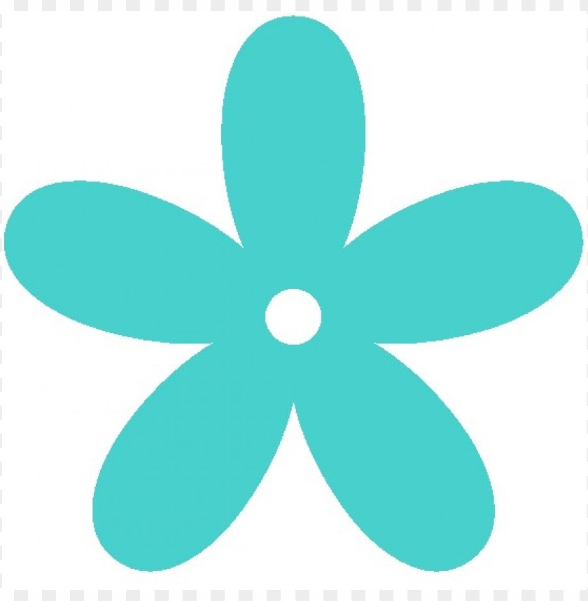 transparent turquoise flowers PNG transparent with Clear Background ID 114328