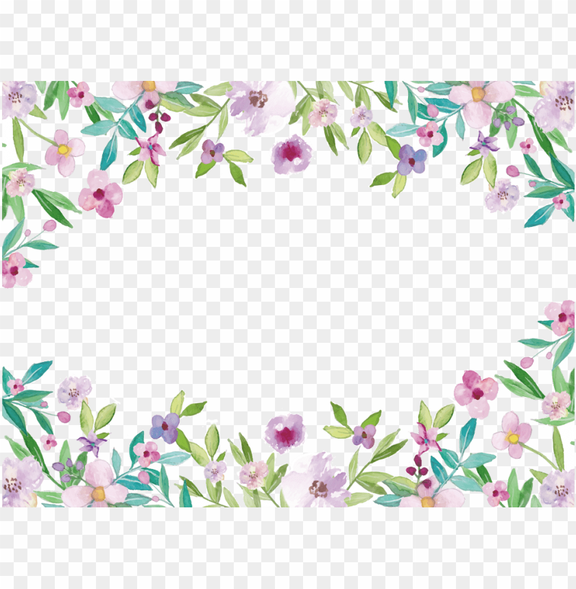 transparent watercolor flowers PNG transparent with Clear Background ID 114382