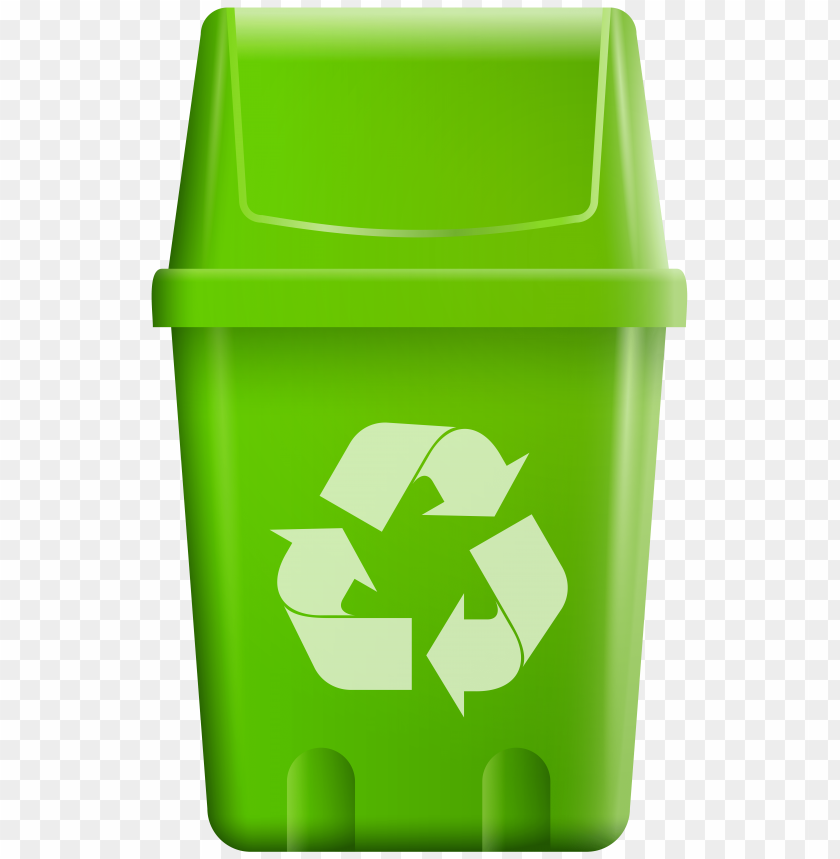 Download trash bin with recycle symbol clipart png photo | TOPpng