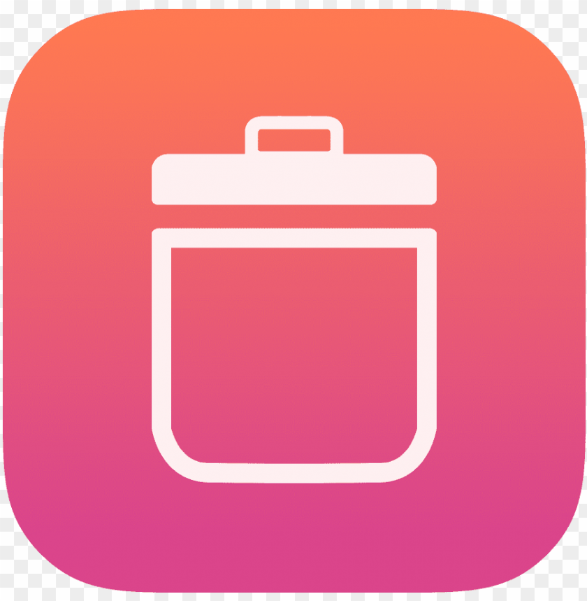 trash empty icon recycle bin ios icon png - Free PNG Images ID 127260