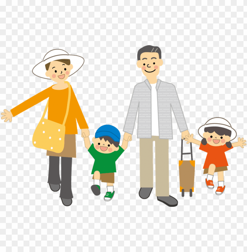 Travel Family Hotel Child Accommodation 家族 旅行 イラスト 無料 Png Image With Transparent Background Toppng