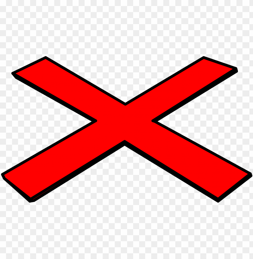 red x clipart